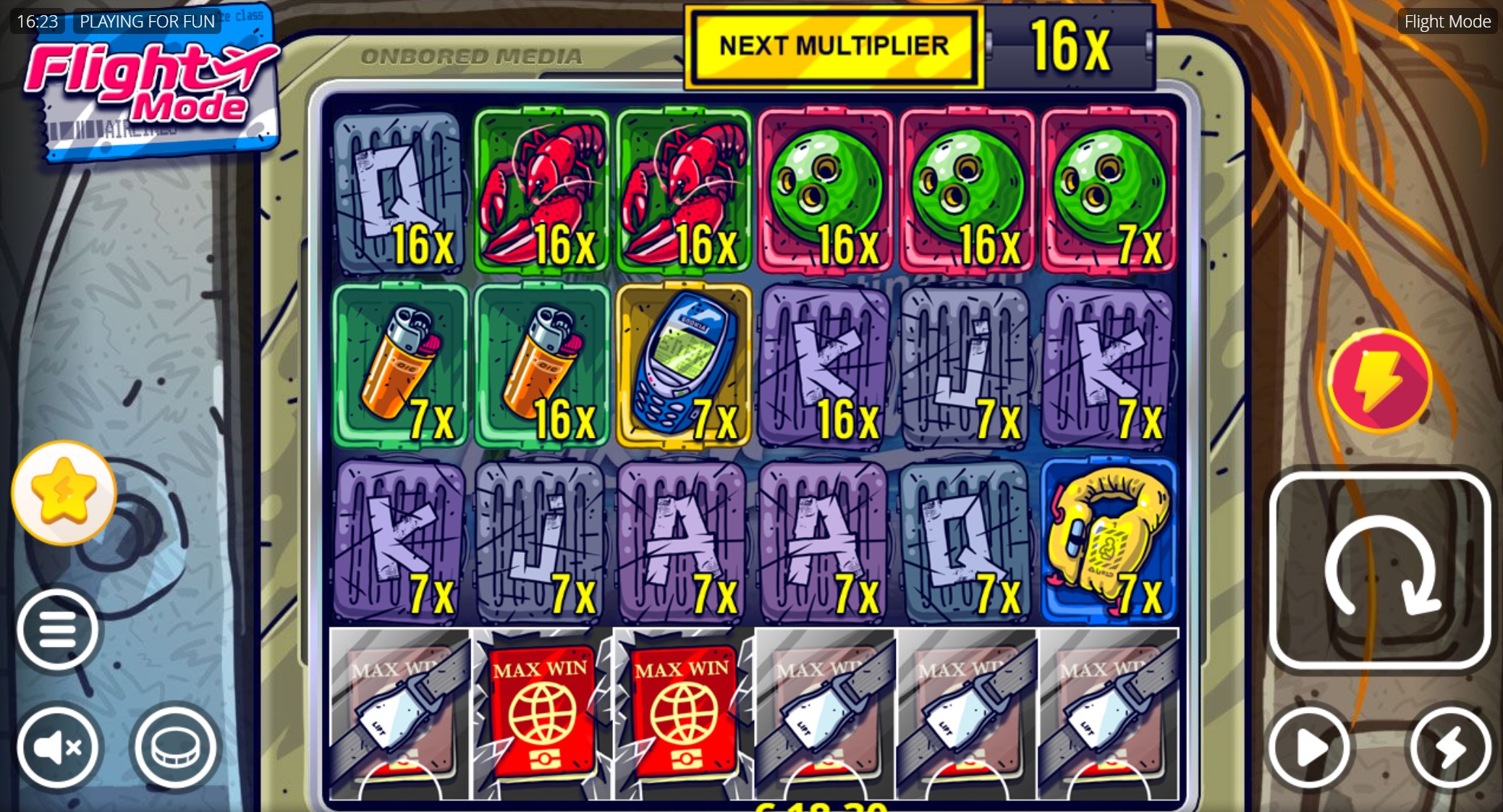 Screenshot Flight Mode