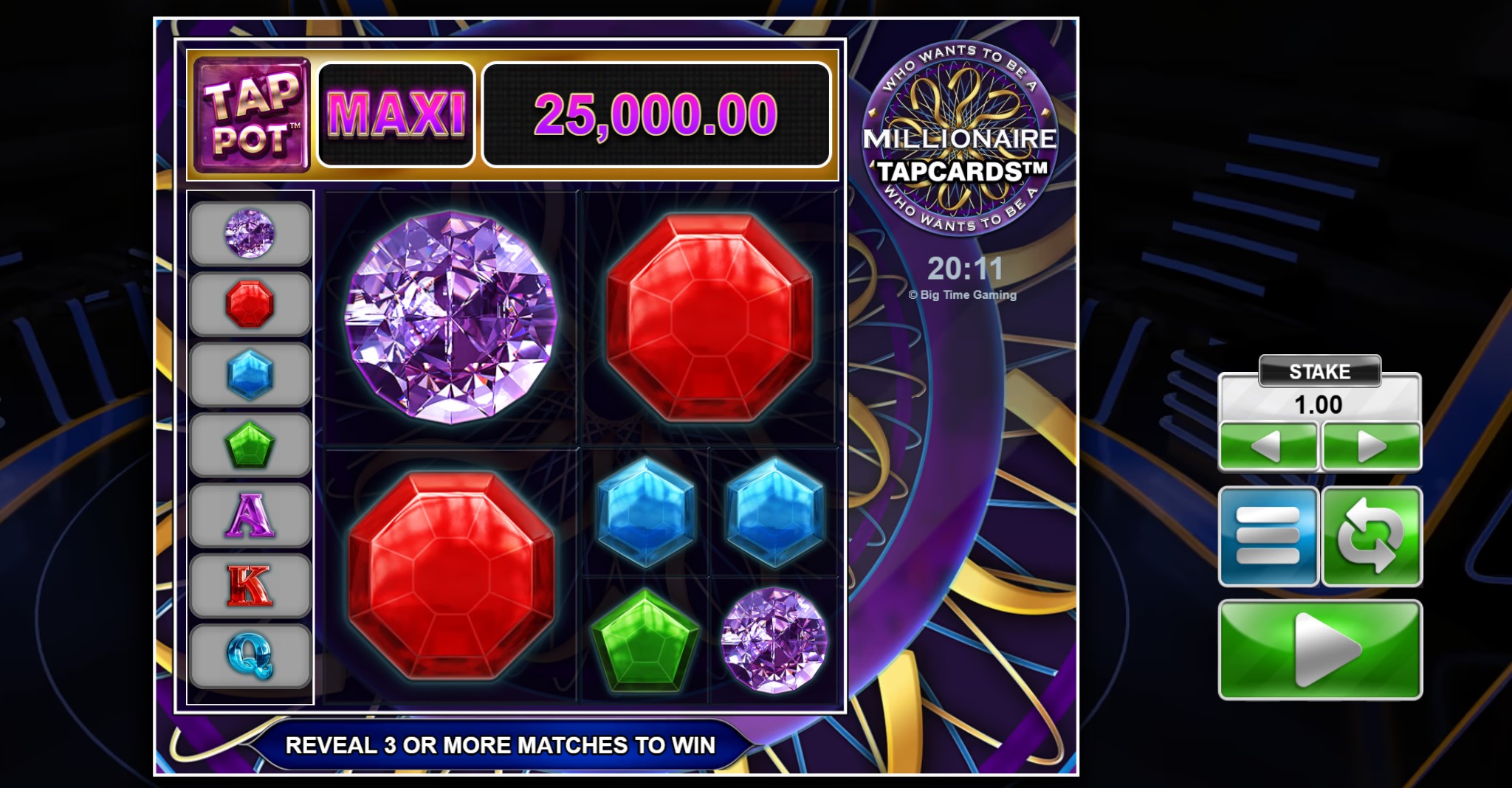 Screenshot Millionaire Tapcards