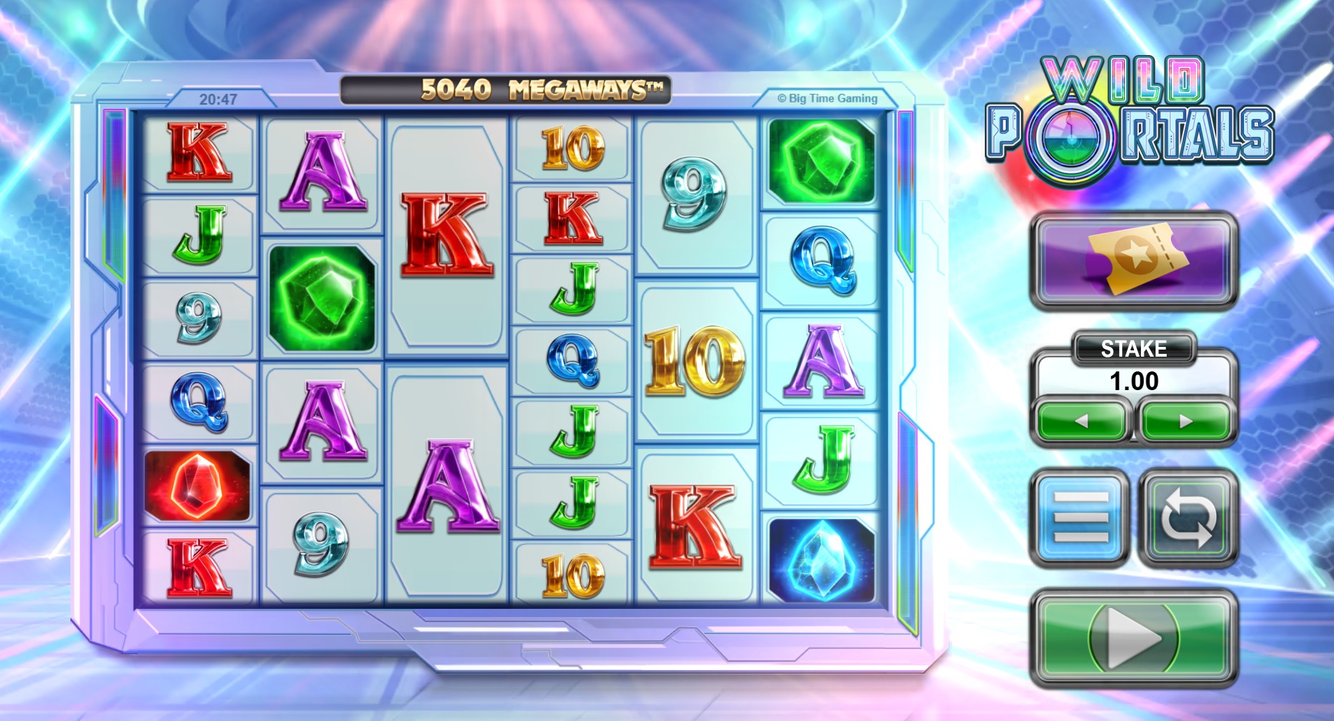 Screenshot Wild Portals Megaways