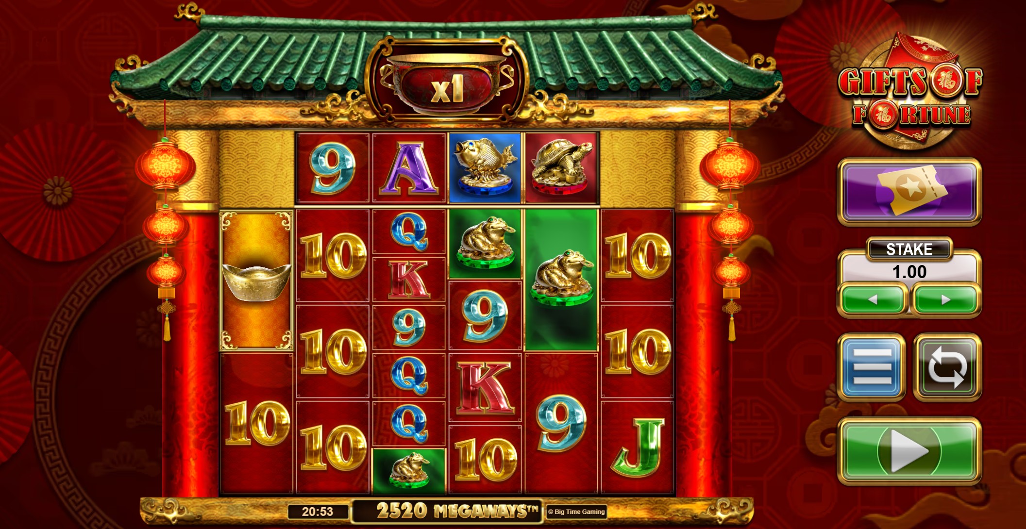 Screenshot Gifts of Fortune