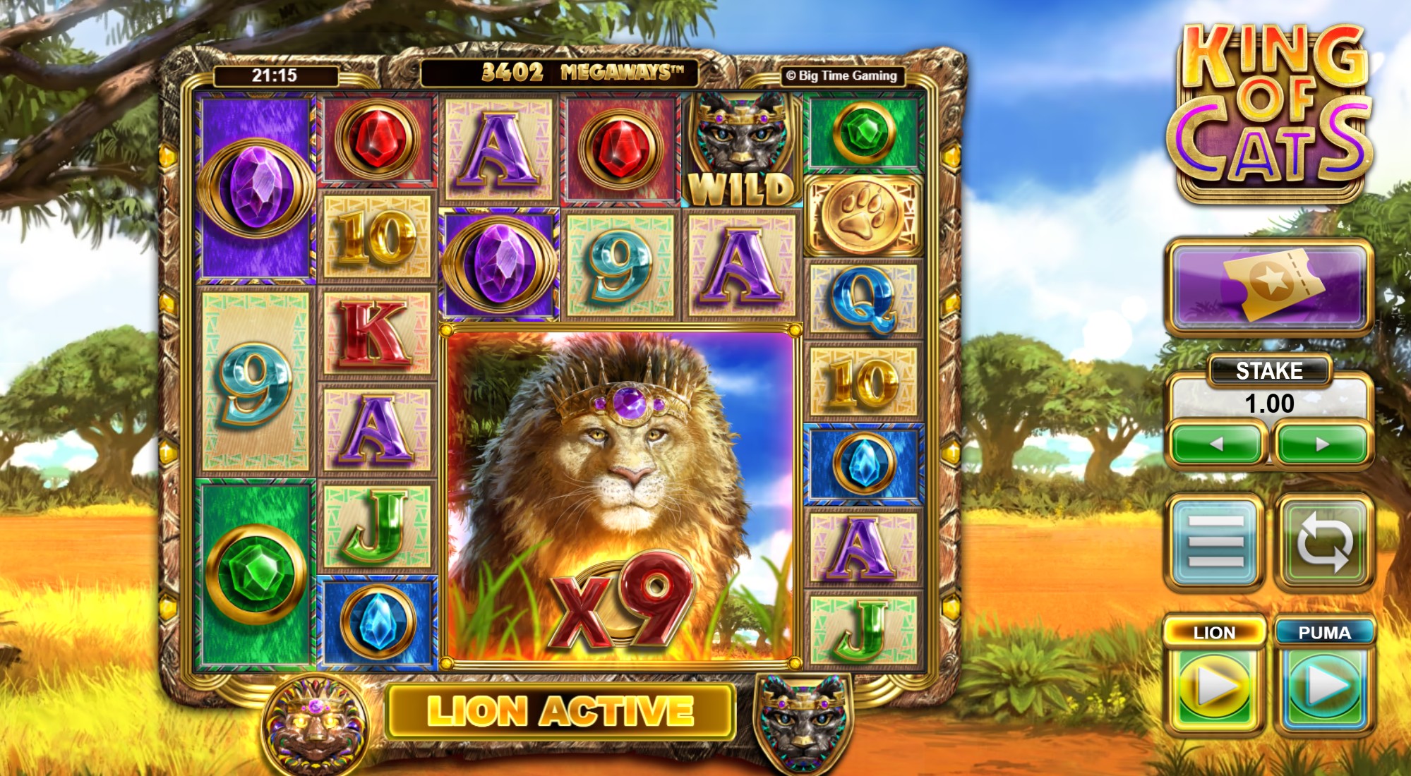 Screenshot King of Cats