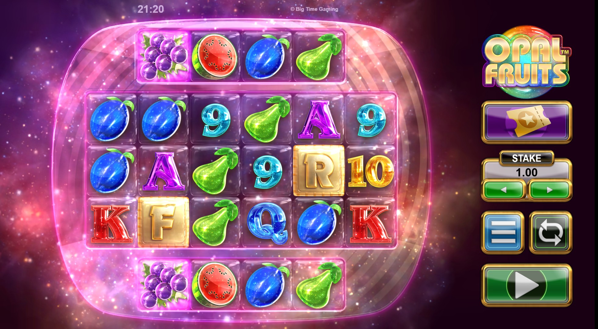 Screenshot Opal Fruits