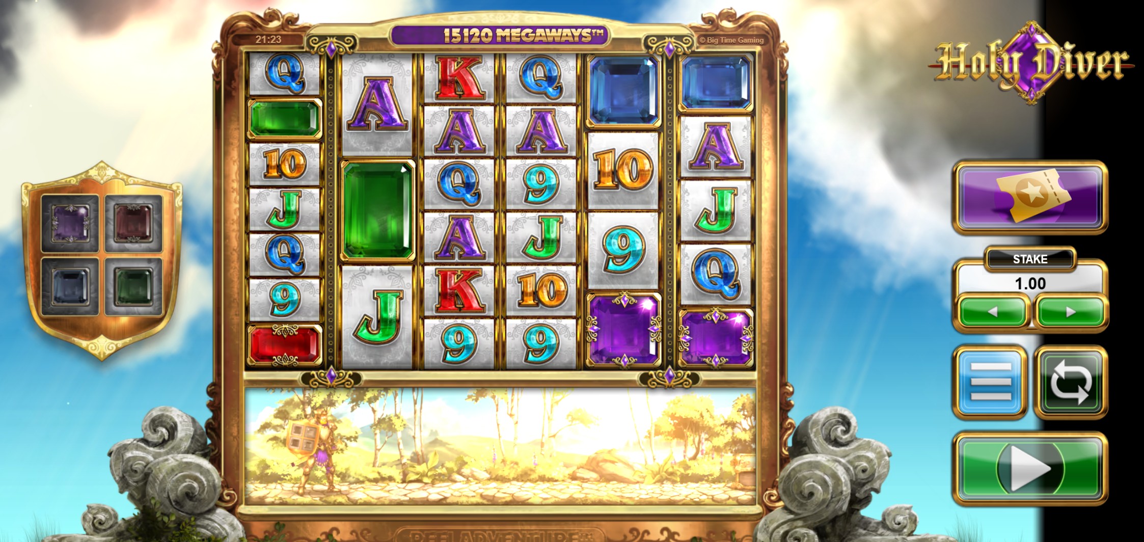 Screenshot Holy Diver Megaways