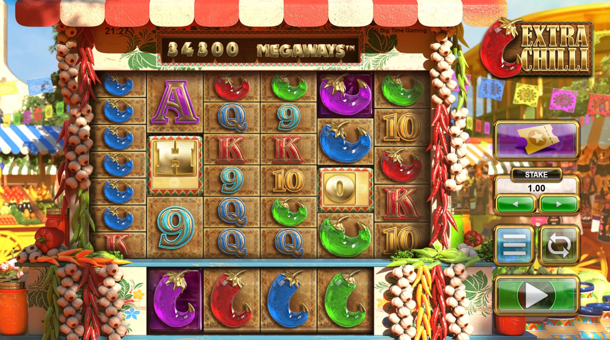 Screenshot Extra Chilli Megaways