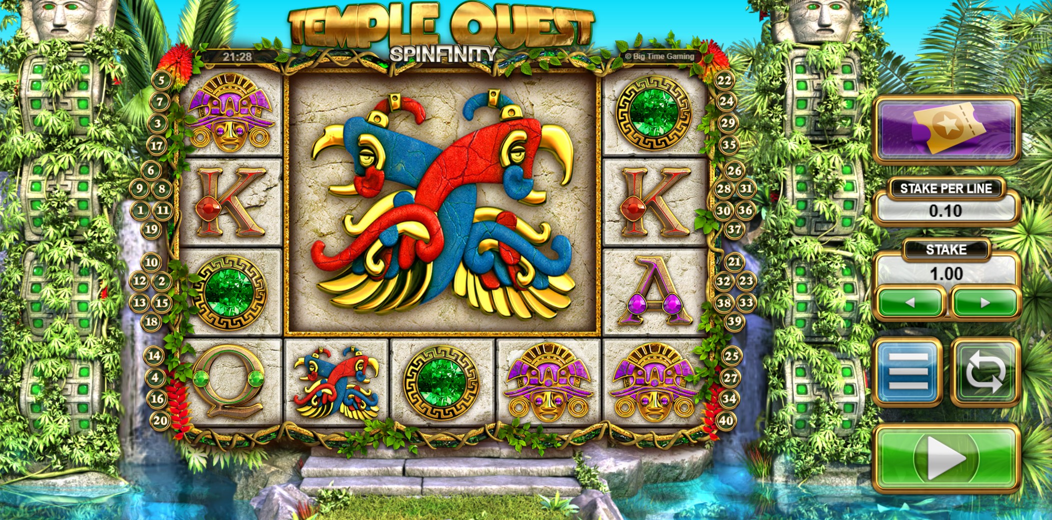 Screenshot Temple Quest Spinfinity