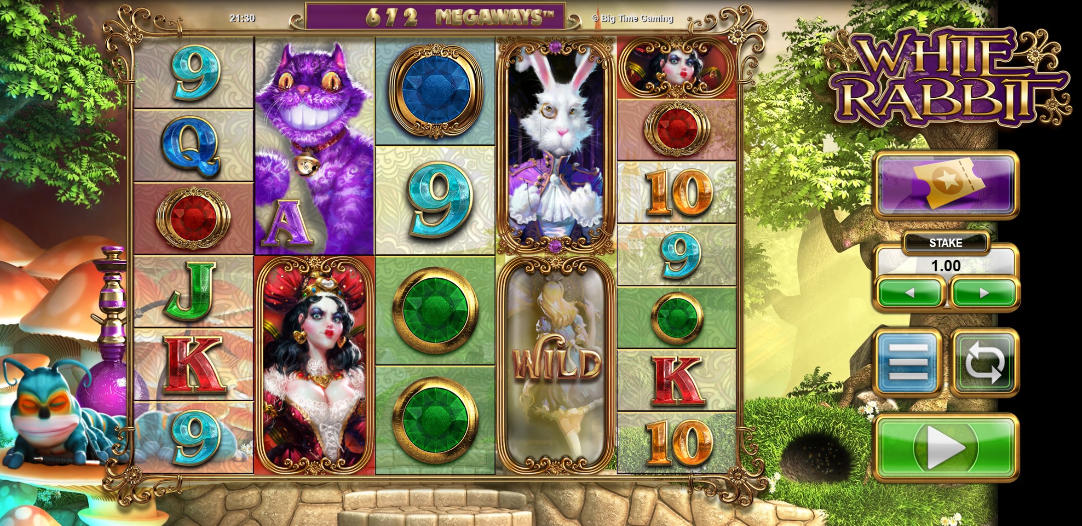 Screenshot White Rabbit Megaways