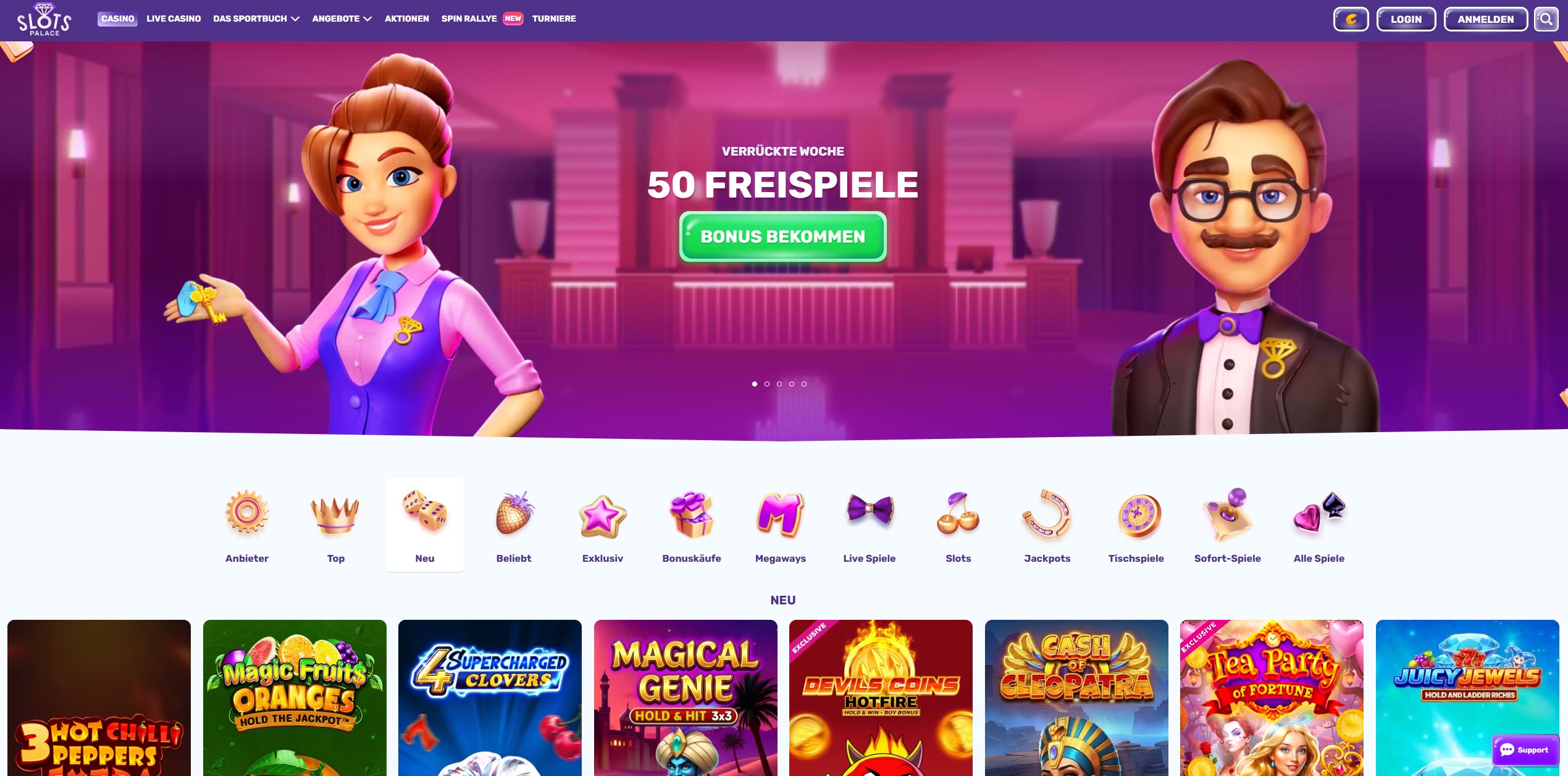 Screenshot Slots Palace