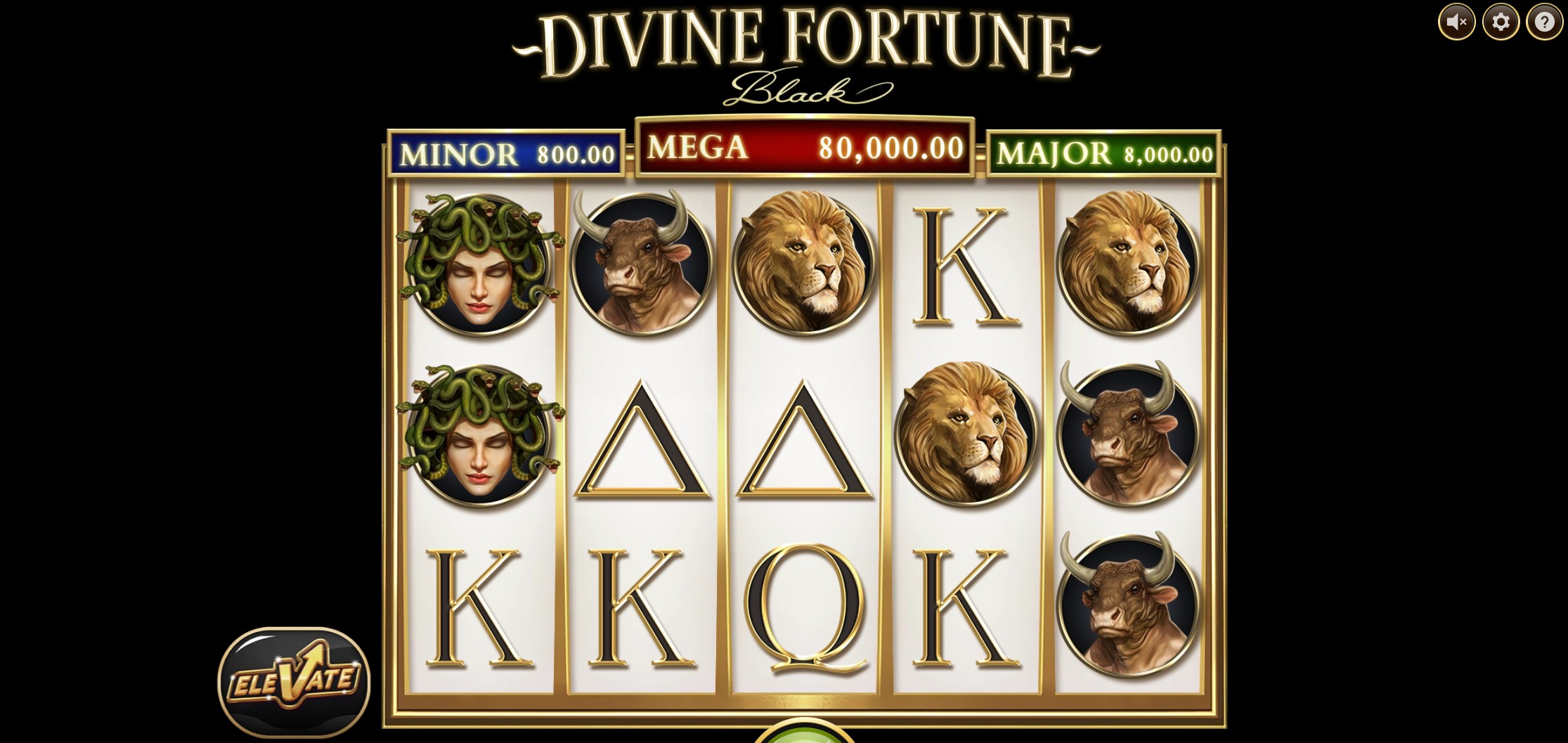 Screenshot Divine Fortune Black