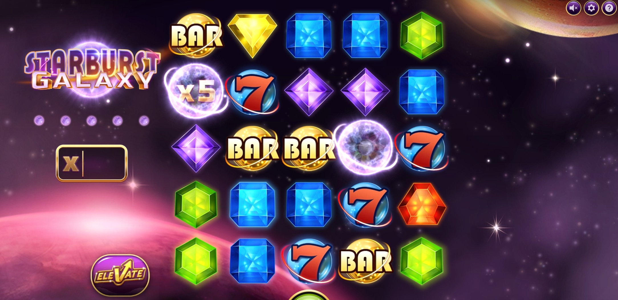 Screenshot Starburst Galaxy