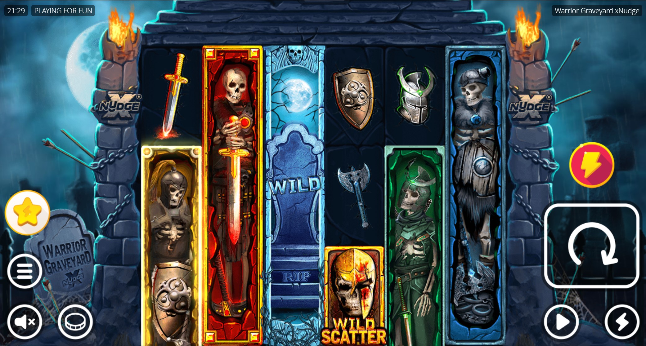 Screenshot Warrior Graveyard xNudge