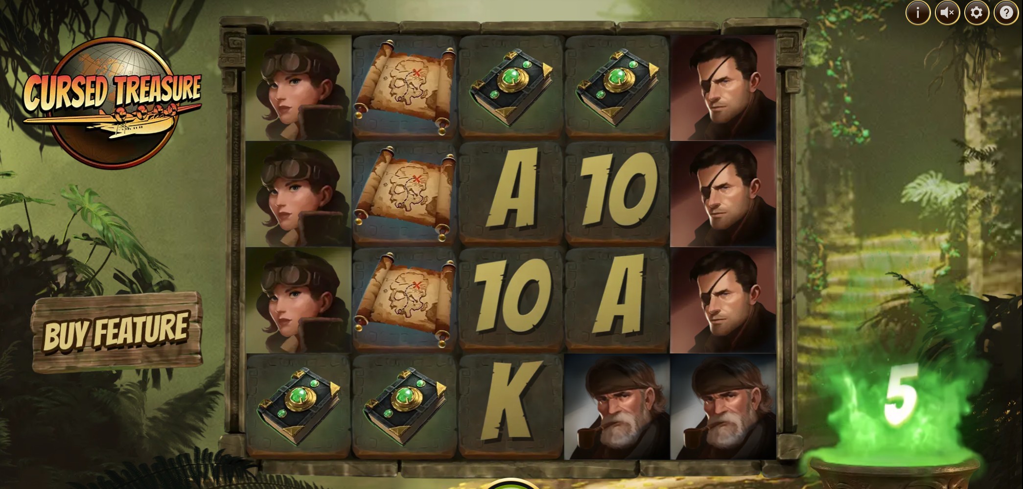 Screenshot Cursed Treasure