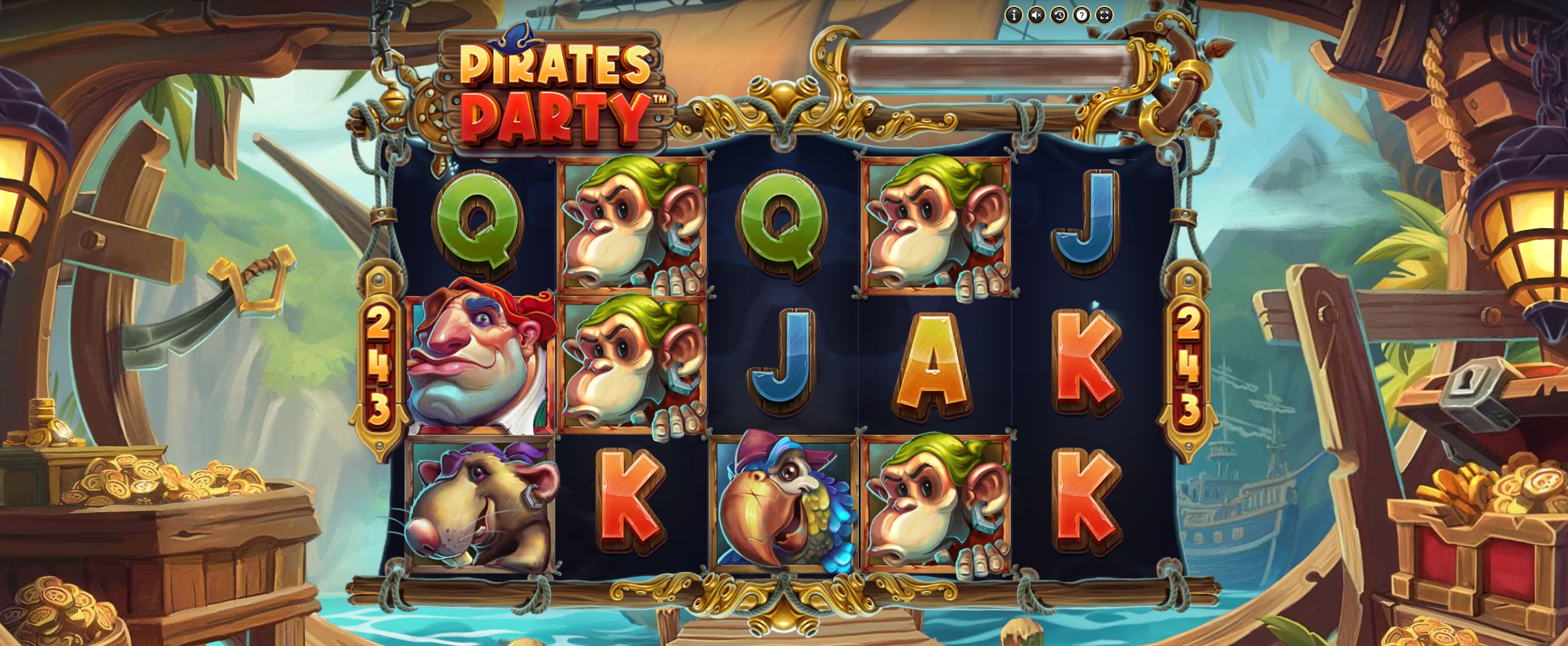 Screenshot Pirates Party