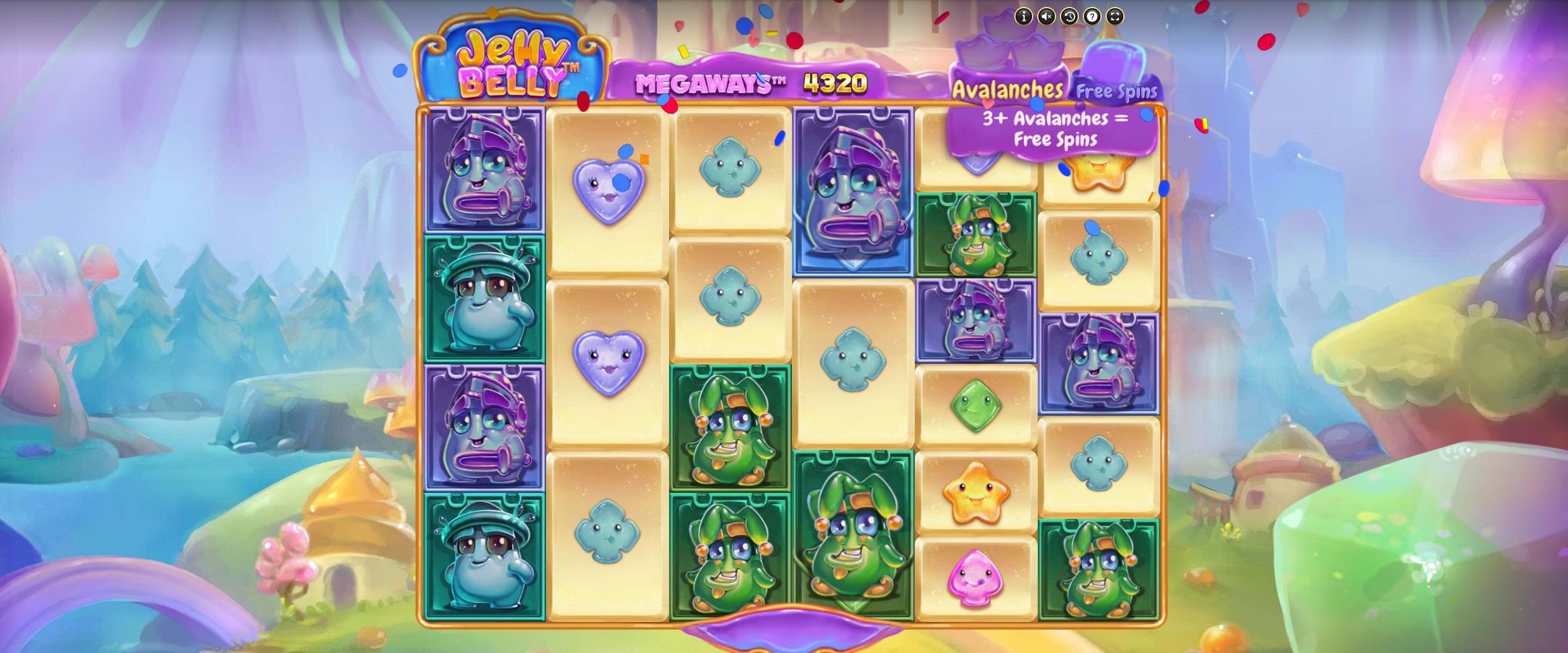 Screenshot Jelly Belly Megaways