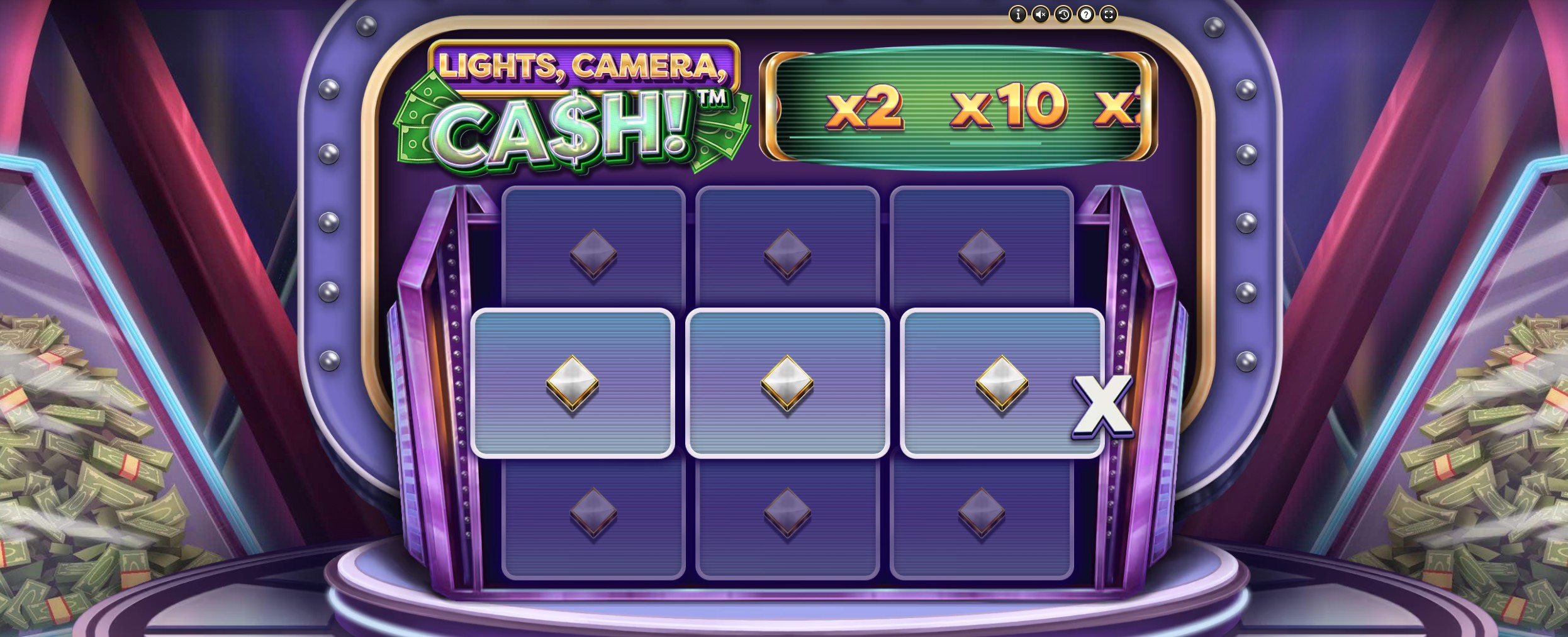 Screenshot Lights, Camera, Cash!