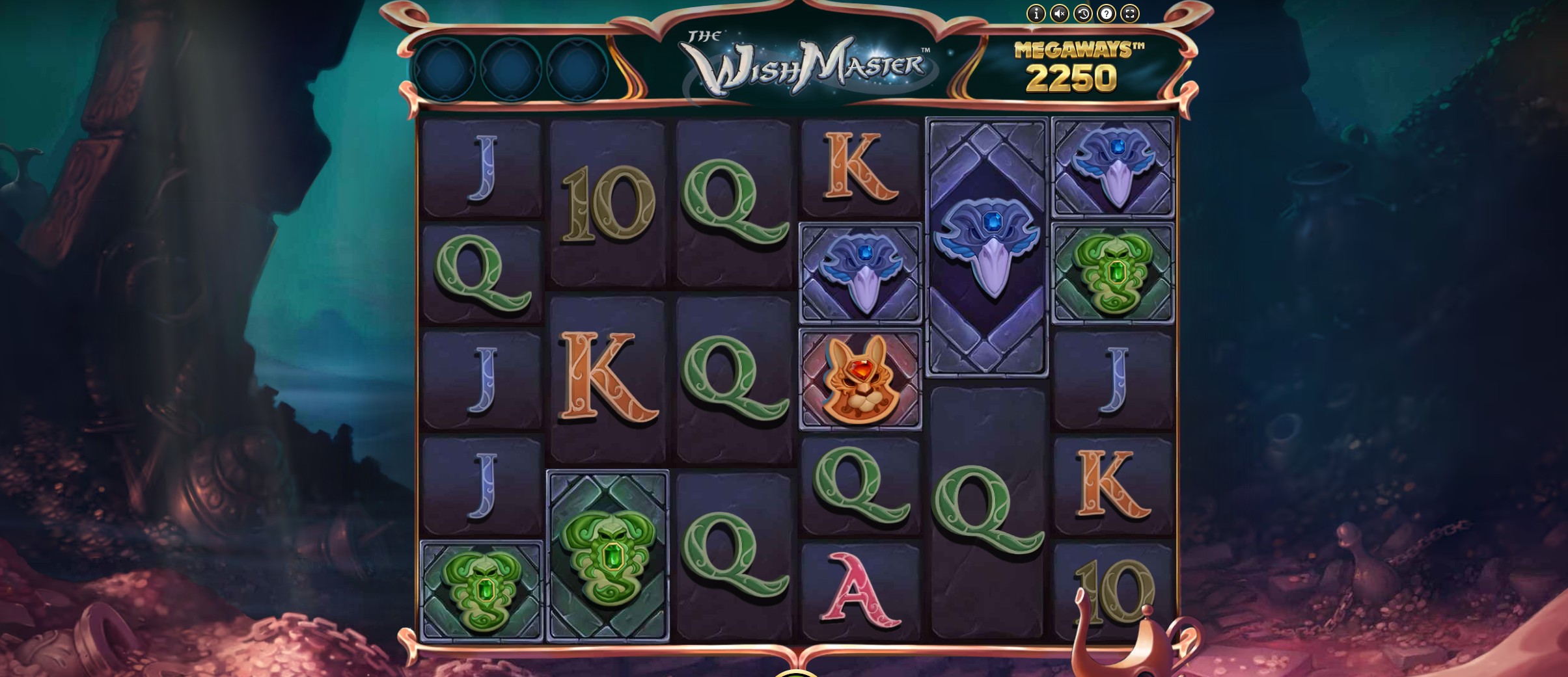 Screenshot The Wish Master Megaways