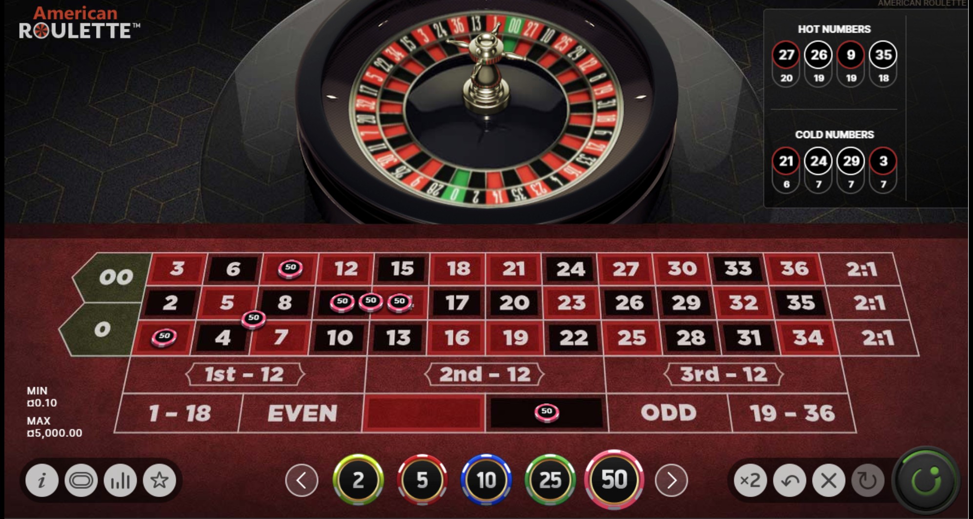 Screenshot American Roulette