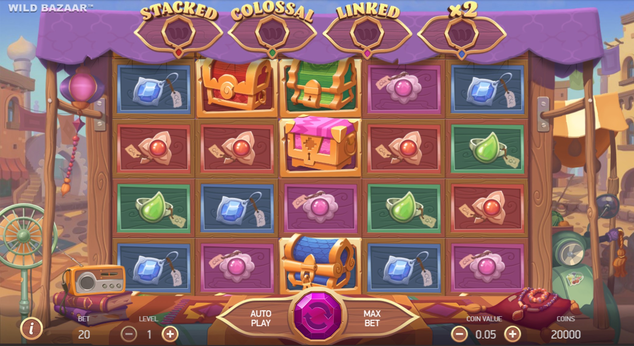 Screenshot Wild Bazaar