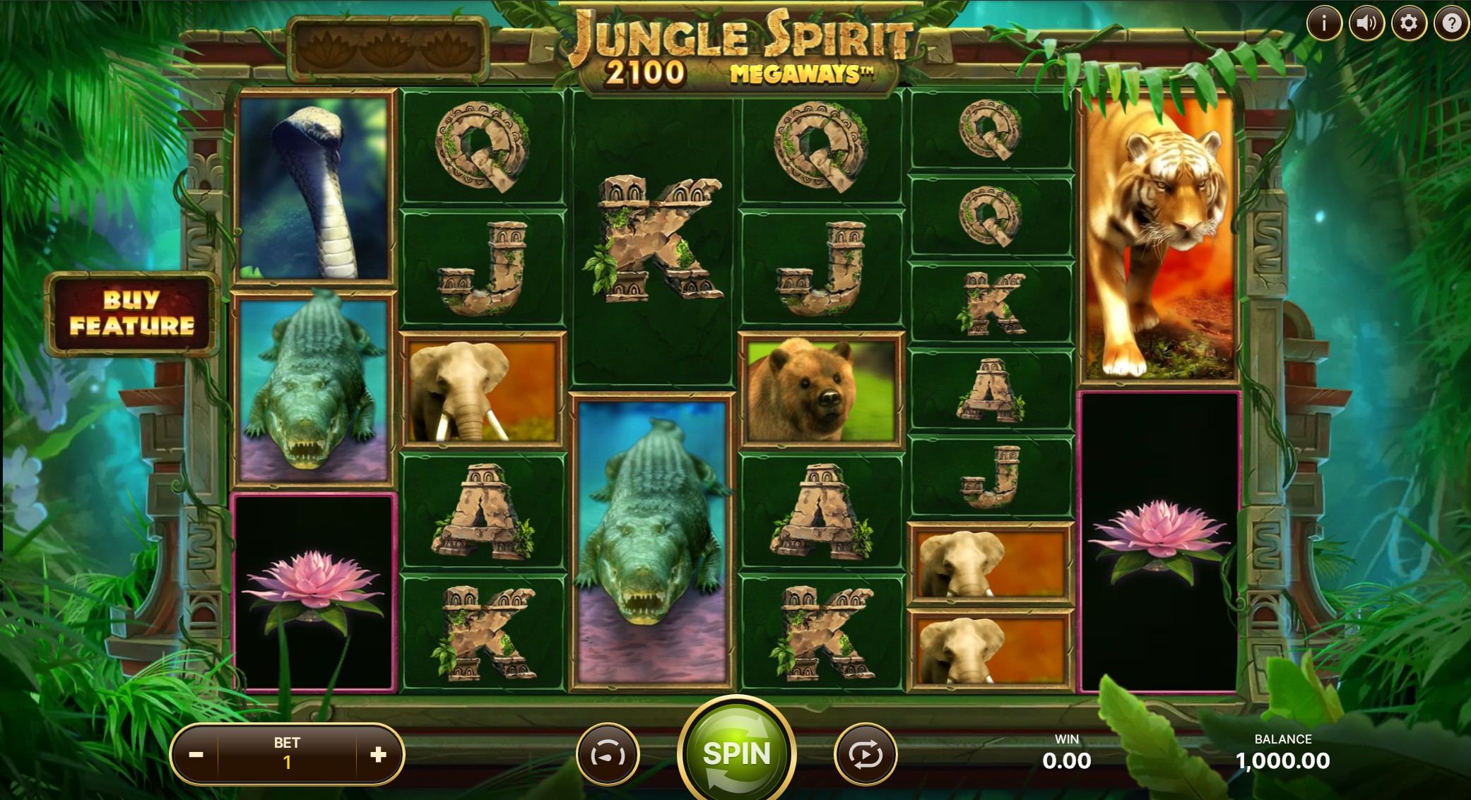Screenshot Jungle Spirit Megaways