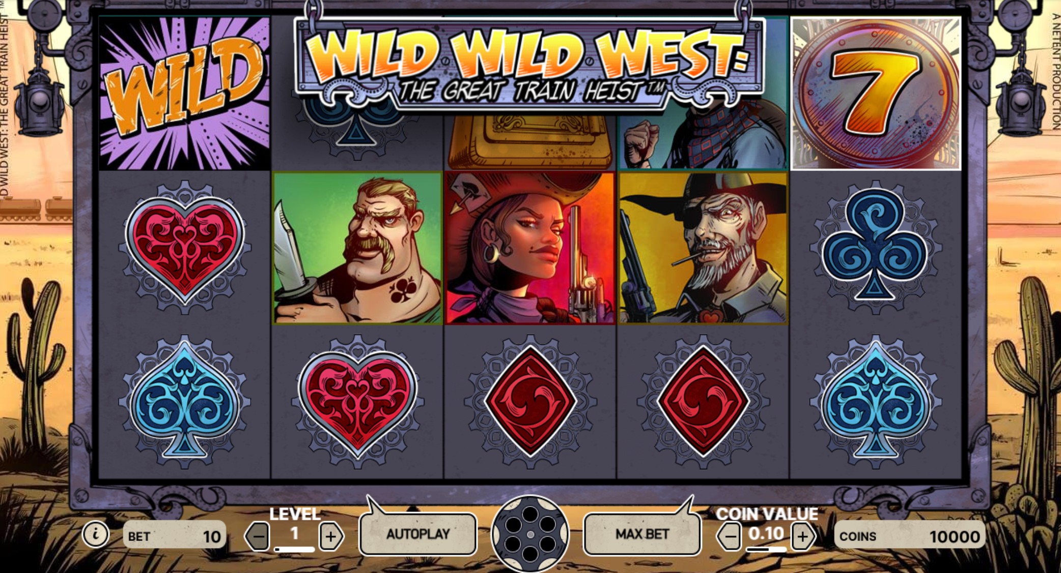 Screenshot Wild Wild West: The Great Train Heist