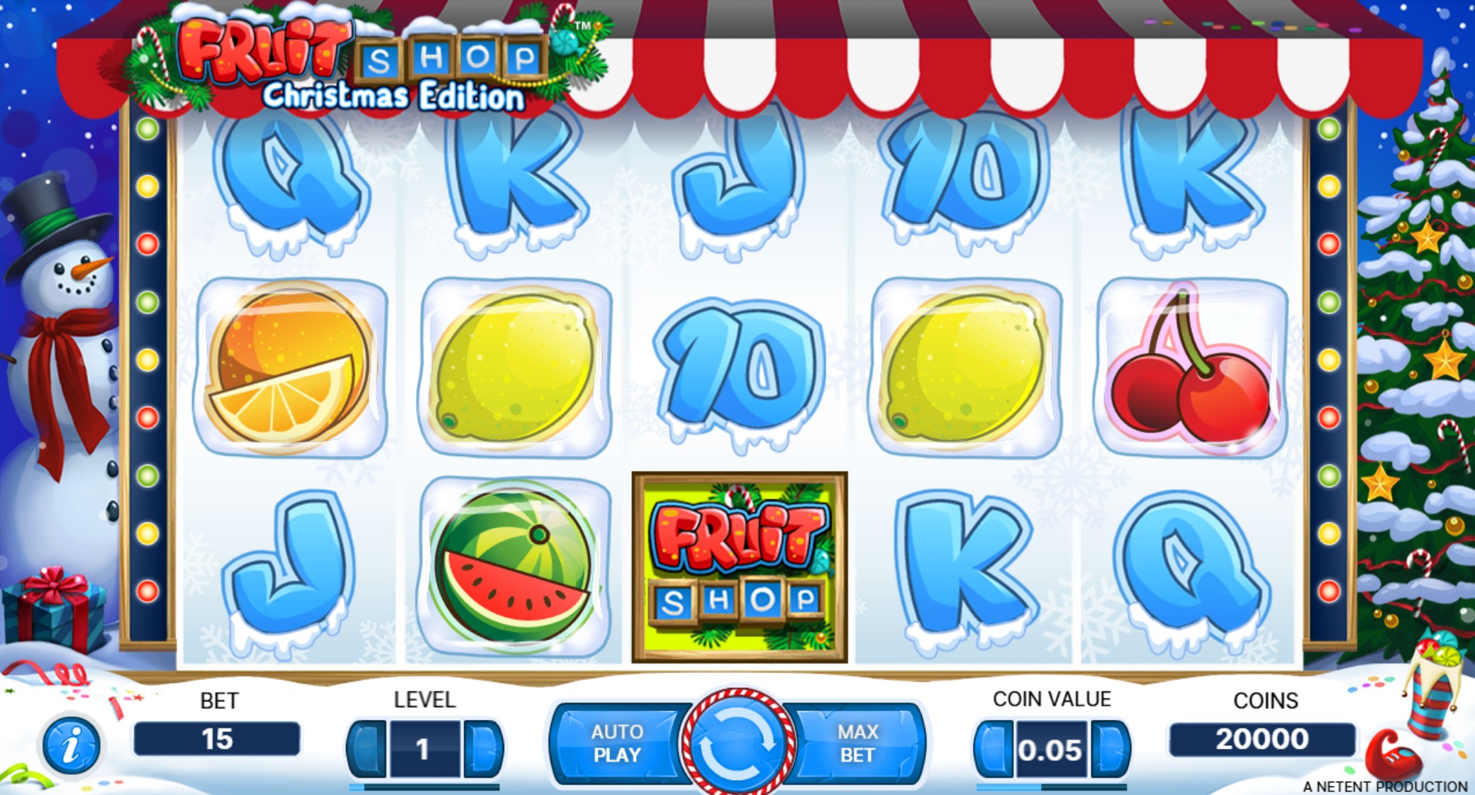 Screenshot Fruit Shop Christmas