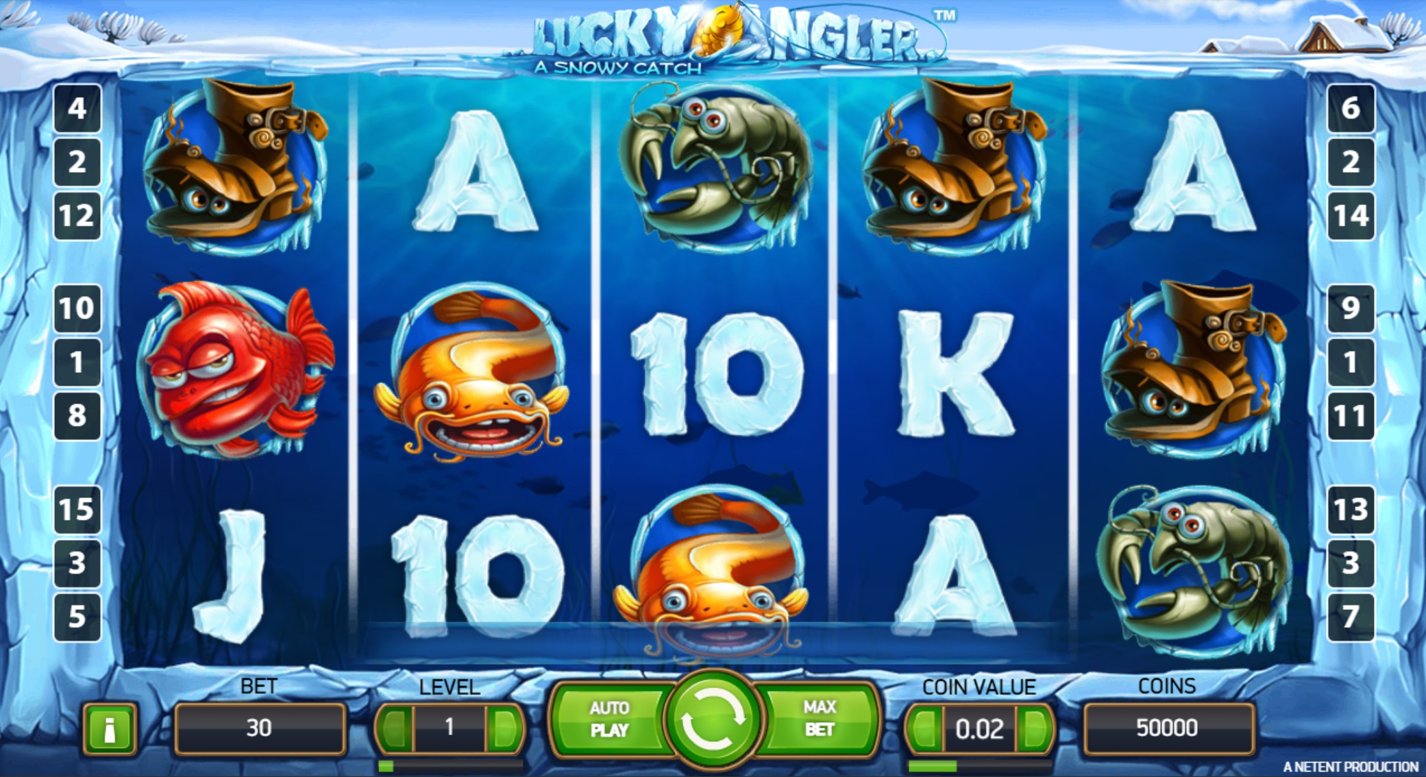 Screenshot Lucky Angler: A Snowy Catch