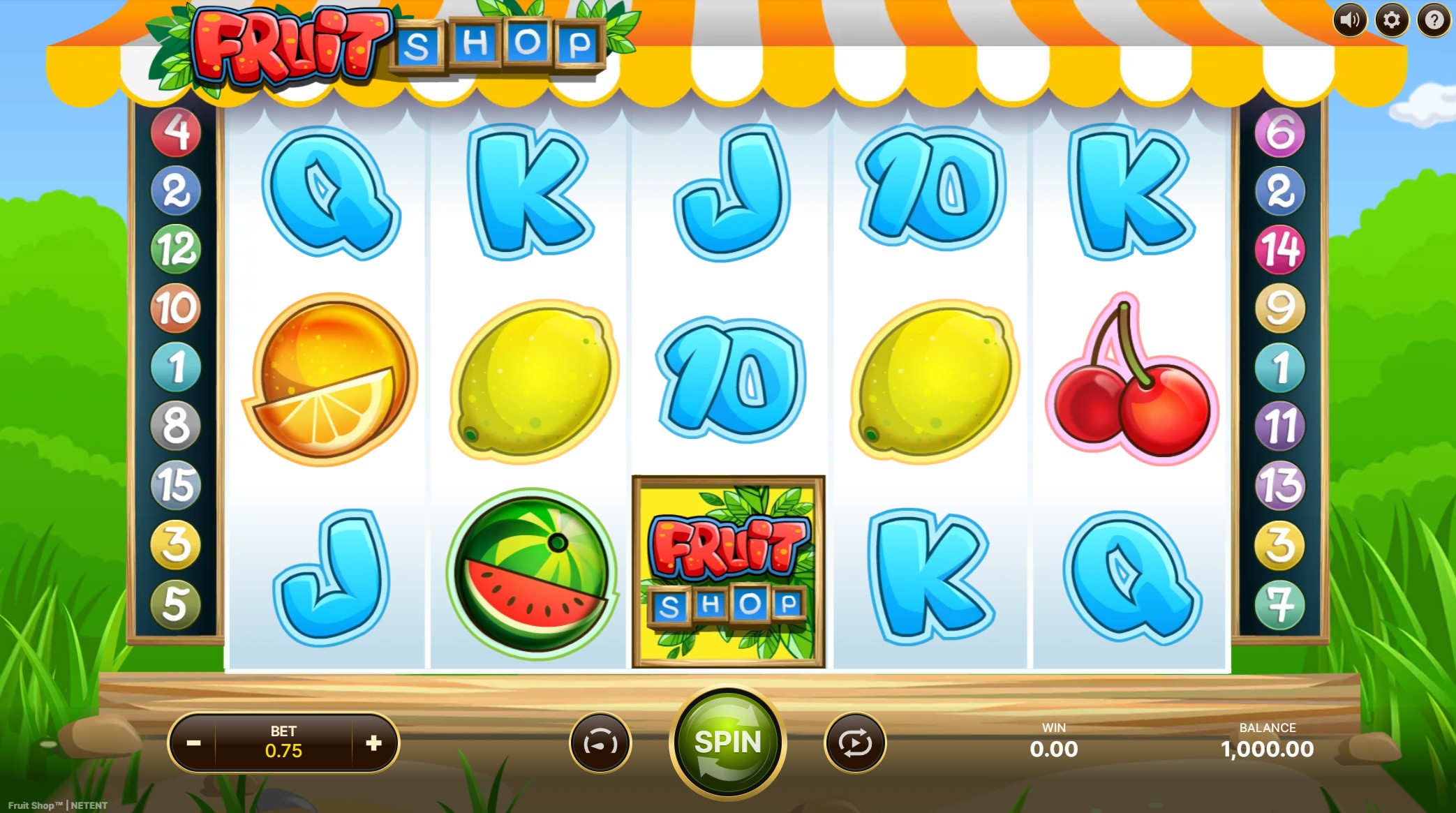 Screenshot Fruit Shop