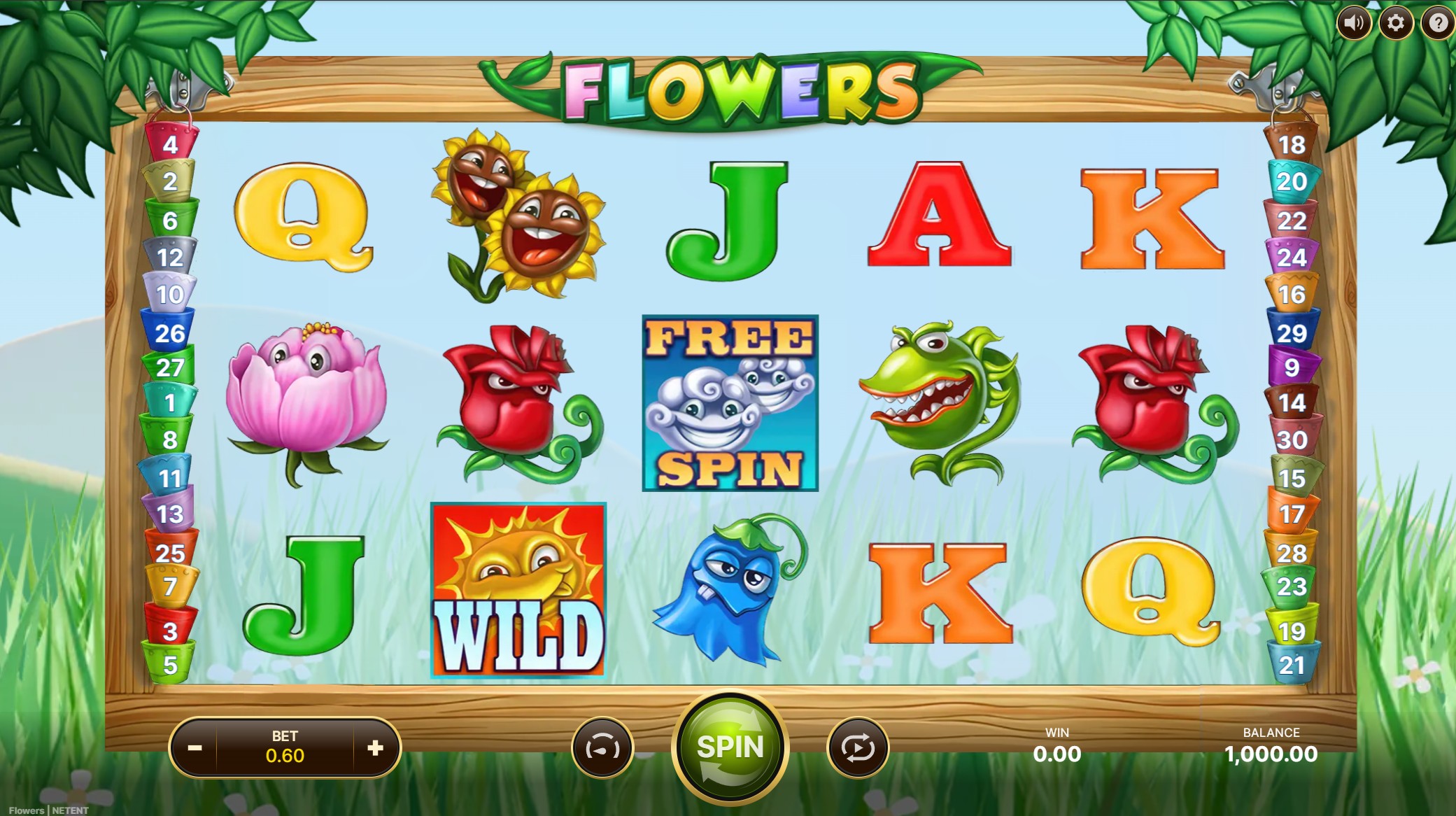 Screenshot Flowers