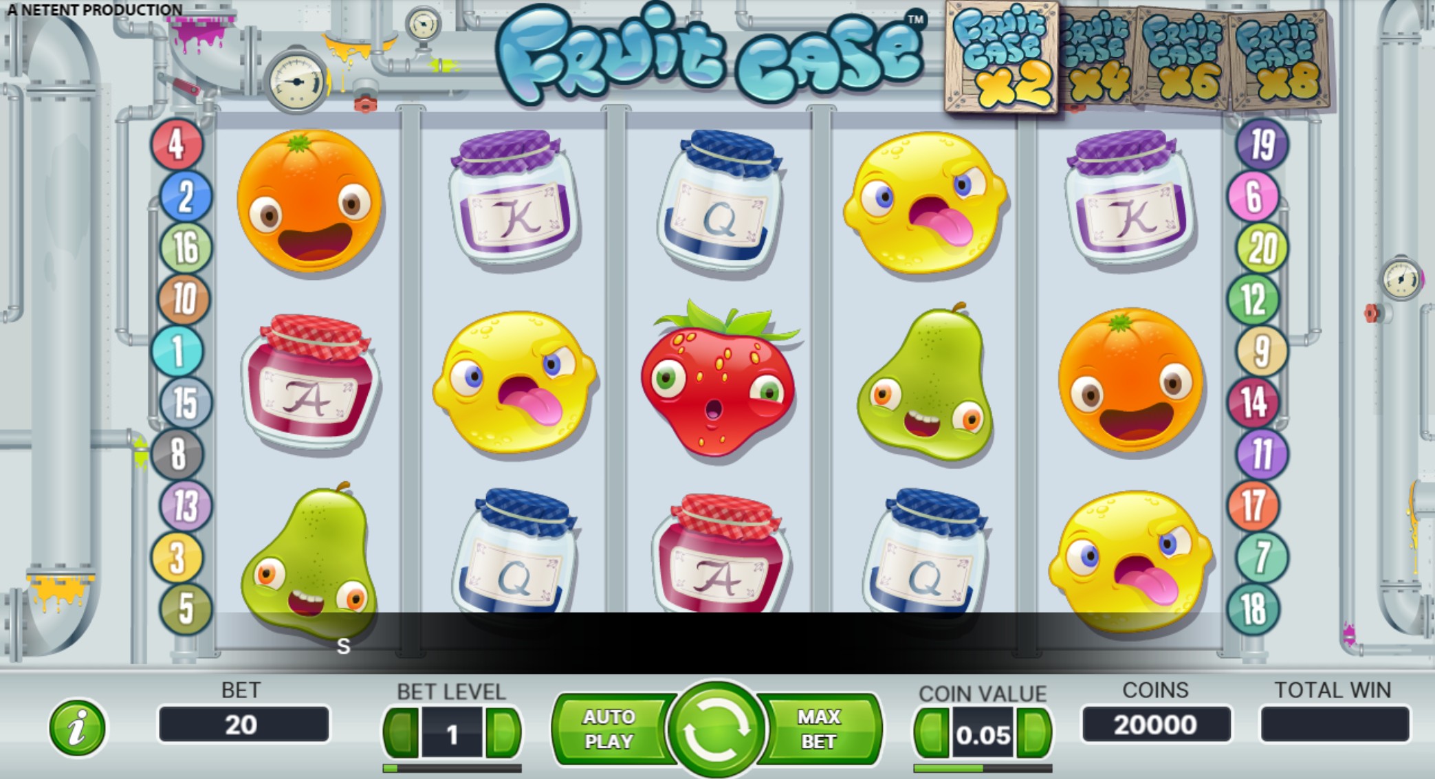 Screenshot Fruit Case