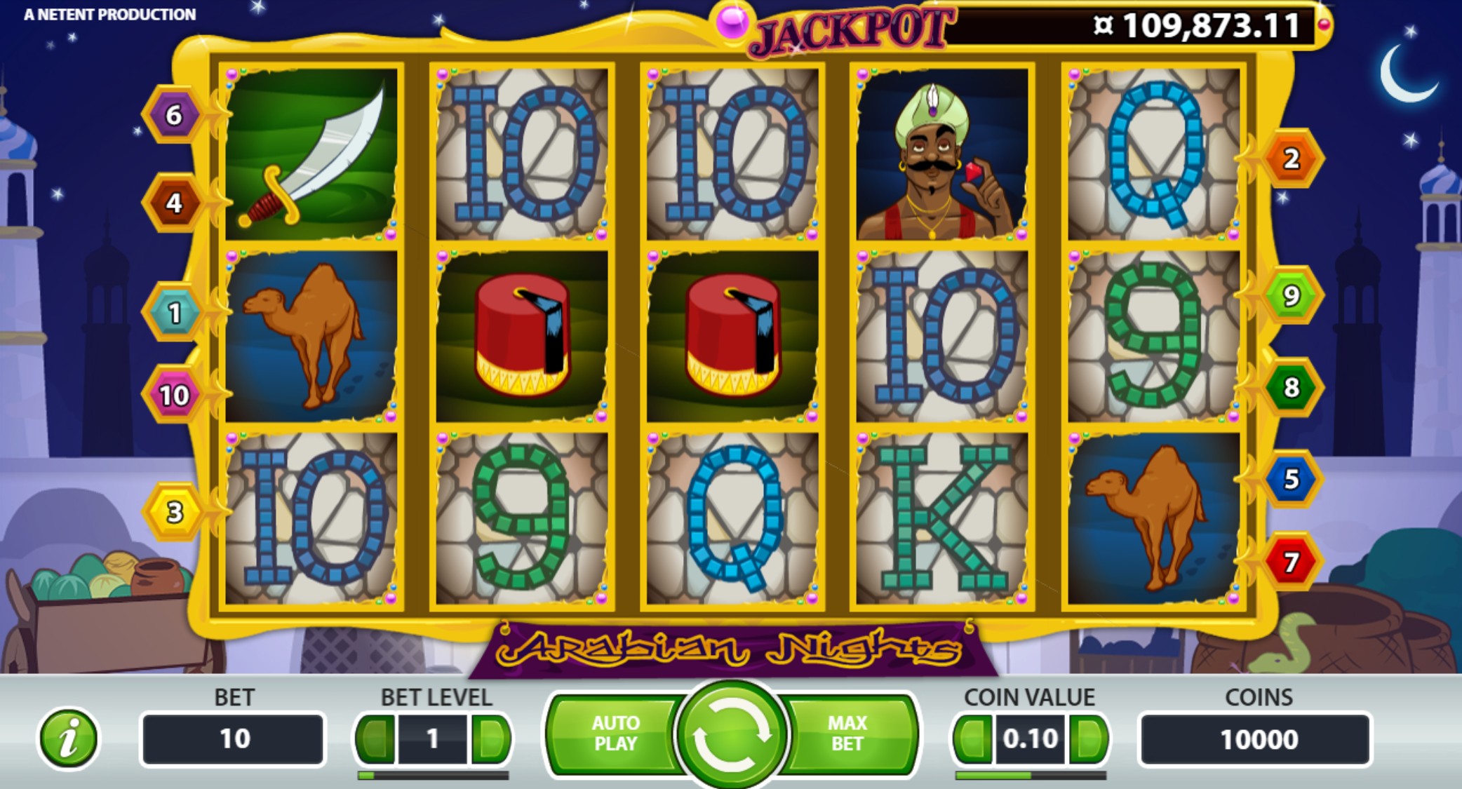 Screenshot Arabian Nights