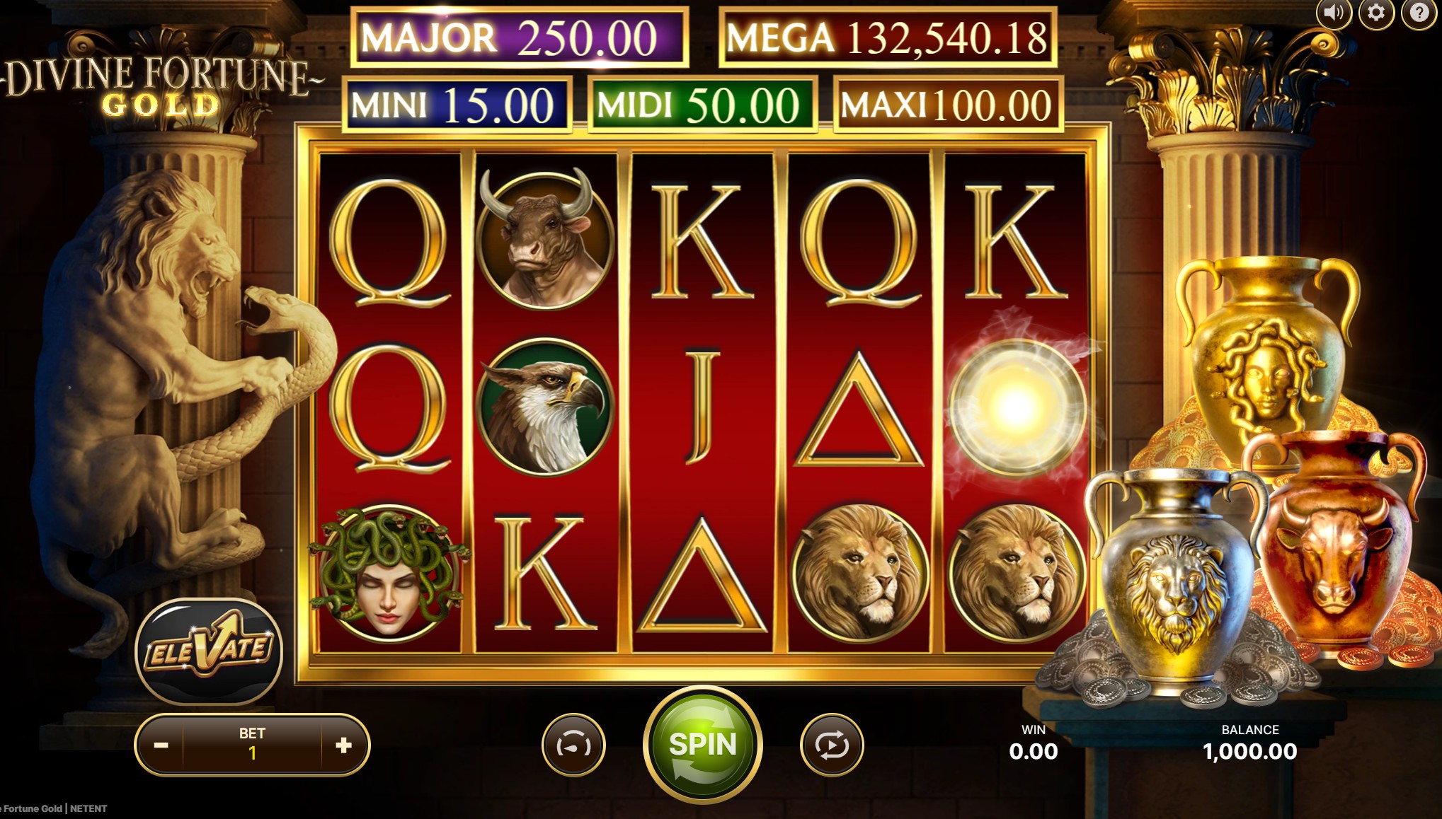 Screenshot Divine Fortune Gold