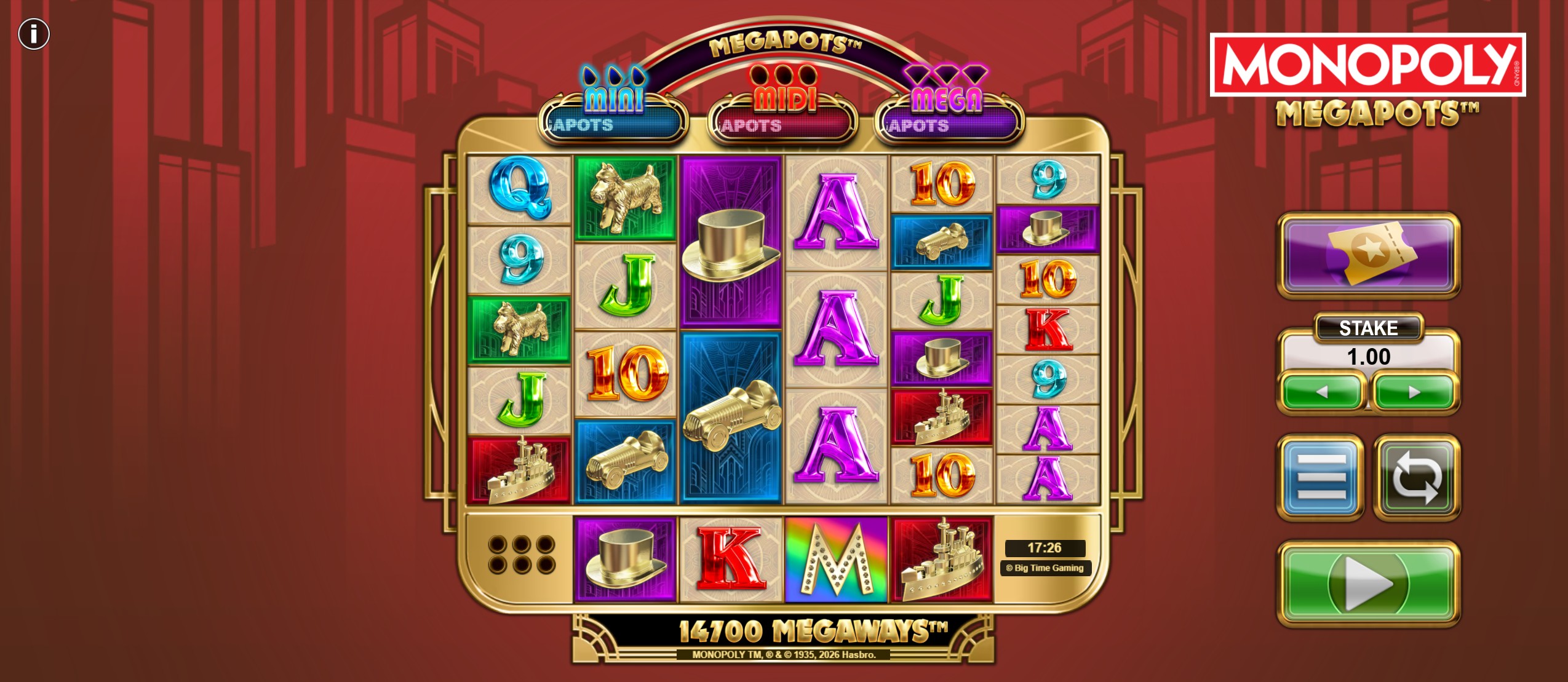 Screenshot Monopoly Megapots
