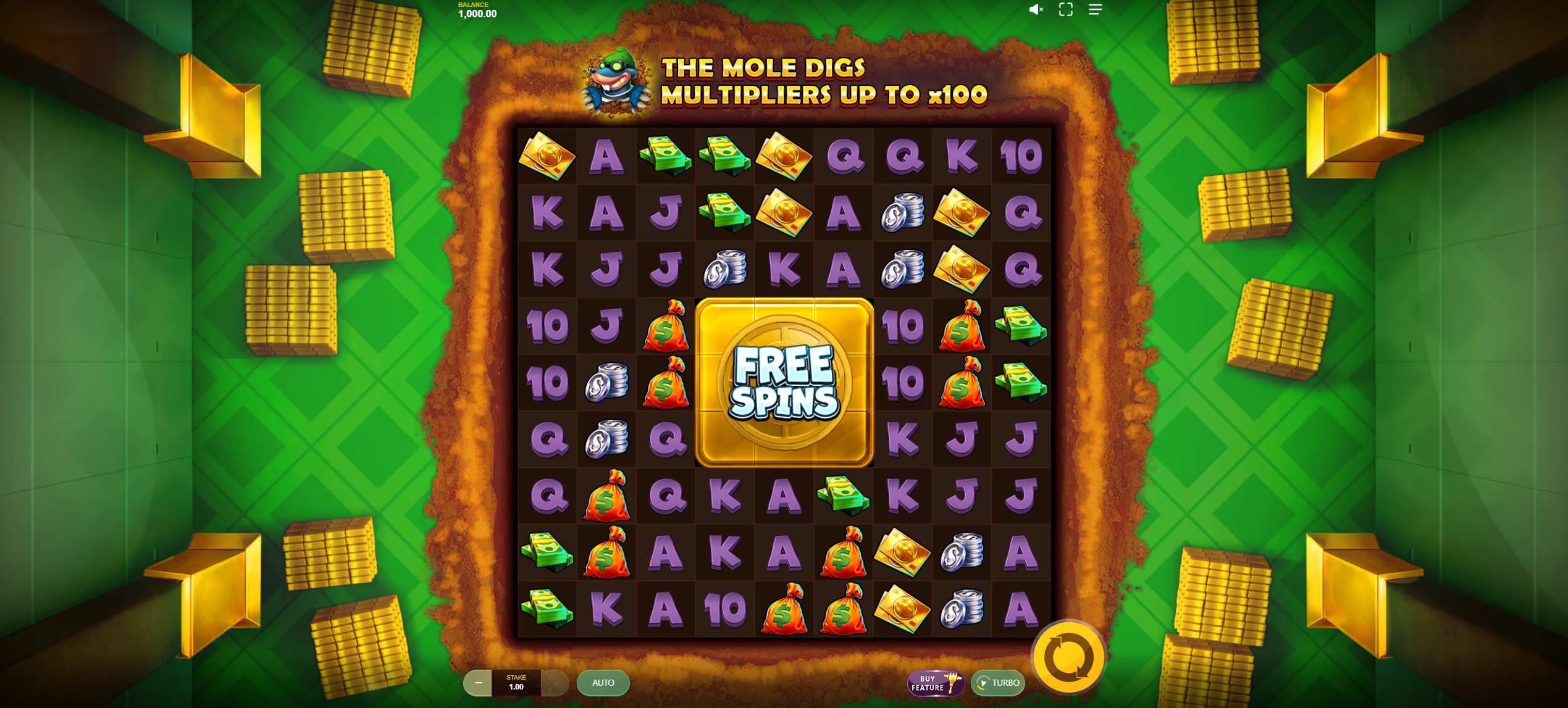 Screenshot Gold Digger Clusterbuster