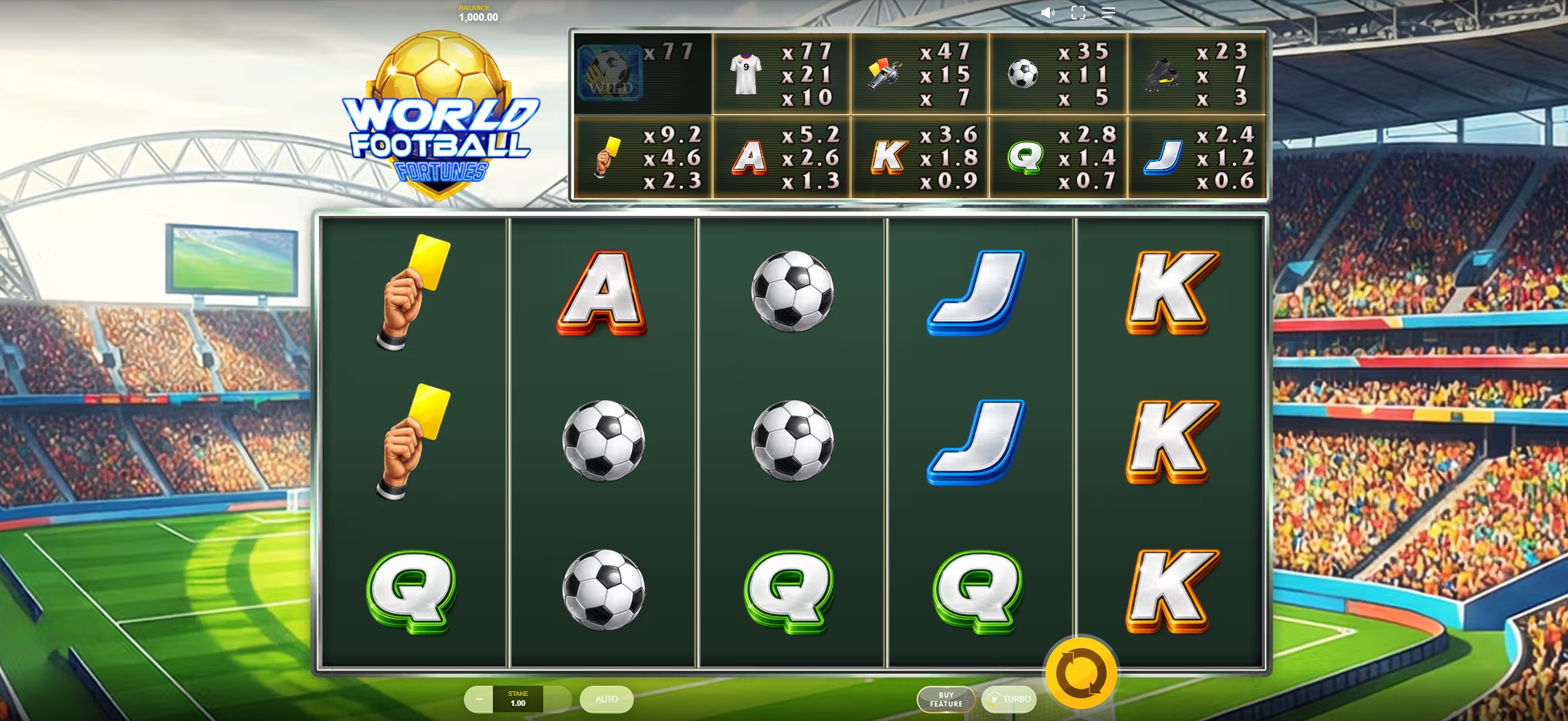 Screenshot World Football Fortunes