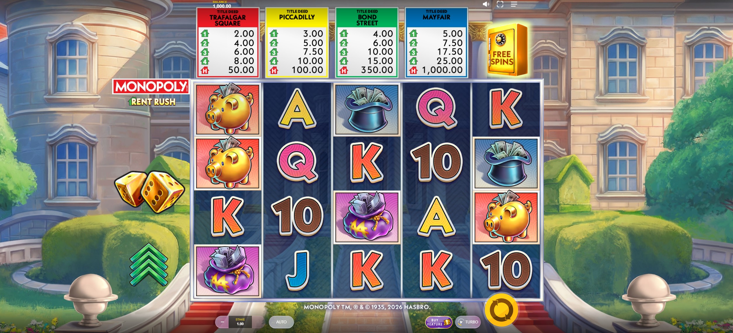 Screenshot MONOPOLY Rent Rush
