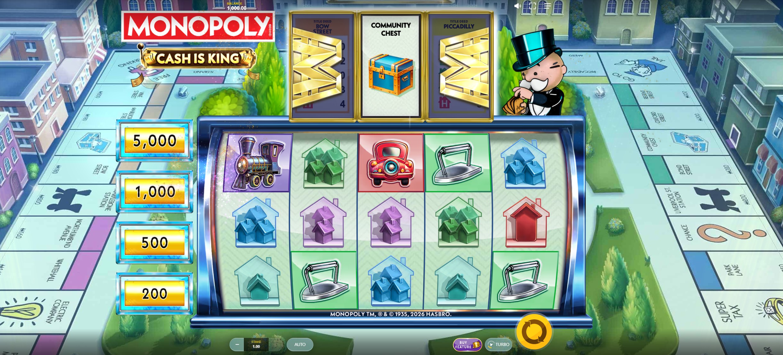 Screenshot MONOPOLY Cash Is King